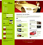 Car Website Template Car Store
