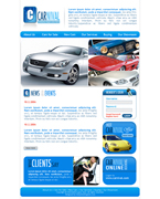 Car Website Template DBR-F0001-C