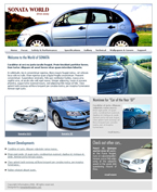 Car Website Template PCK-0001-C