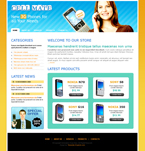Communications Website Template SBR-0001-JEW