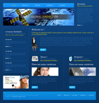 Communications Website Template MSM-0001-JEW