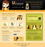 Communications Website Template Jewellery Com