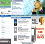 Communications Website Template SOM-F0001-COM