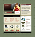 Computers Website Template Browse Computers