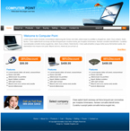 Computers Website Template Computer Point