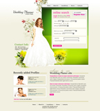Dating & Wedding Website Template PREM-F0005-DAW