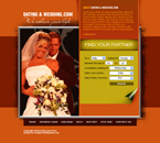 Dating & Wedding Website Template ABH-F0002-DAW