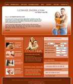 Dating & Wedding Website Template ABH-F0003-DAW
