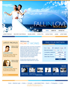 Dating & Wedding Website Template ABH-F0006-DAW