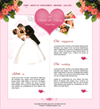 Dating & Wedding Website Template BRN-0003-DAW
