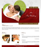 Dating & Wedding Website Template BRN-F0001-DAW