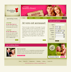 Dating & Wedding Website Template DG-0001-DAW
