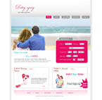 Dating & Wedding Website Template LEN-0001-DAW