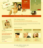 Dating & Wedding Website Template ABB-0001-DAW