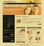 Dating & Wedding Website Template ABN-0014-DAW