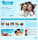 Dating & Wedding Website Template ALK-0003-DAW