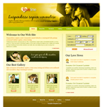 Dating & Wedding Website Template AMD-0002-DAW