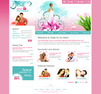 Dating & Wedding Website Template ANS-0001-DAW
