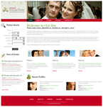 Dating & Wedding Website Template DG-C0001-DAW