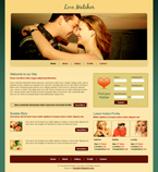 Dating & Wedding Website Template DPK-0012-DAW