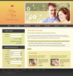 Dating & Wedding Website Template NLJ-0001-DAW