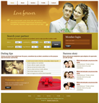 Dating & Wedding Website Template NLJ-C0001-DAW