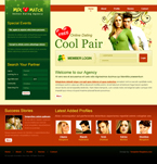 Dating & Wedding Website Template PJW-0005-DAW