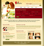 Dating & Wedding Website Template PJW-0006-DAW