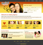 Dating & Wedding Website Template PJW-0008-DAW