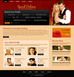 Dating & Wedding Website Template PJW-0012-DAW