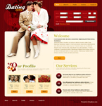 Dating & Wedding Website Template PNT-W0001-DAW