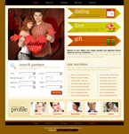 Dating & Wedding Website Template PNT-W0002-DAW