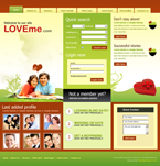 Dating & Wedding Website Template PS-W0002-DAW