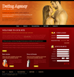Dating & Wedding Website Template RJN-0003-DAW