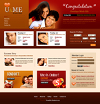 Dating & Wedding Website Template SBR-0005-DAW