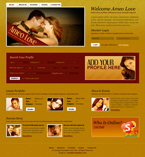 Dating & Wedding Website Template SBR-0007-DAW