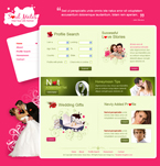 Dating & Wedding Website Template SJT-0002-DAW