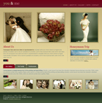 Dating & Wedding Website Template SJY-W0001-DAW