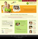 Dating & Wedding Website Template SNJ-0005-DAW