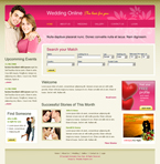 Dating & Wedding Website Template SUJIT-0001-DAW