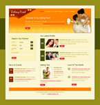 Dating & Wedding Website Template TNS-0002-DAW