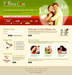 Dating & Wedding Website Template TNS-0004-DAW