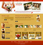 Dating & Wedding Website Template TNS-0007-DAW