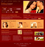 Dating & Wedding Website Template TNS-0008-DAW