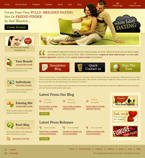 Dating & Wedding Website Template TNS-0011-DAW