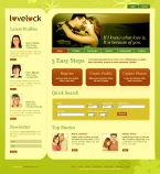 Dating & Wedding Website Template BNB-W0001-DAW