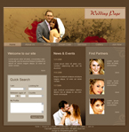 Dating & Wedding Website Template DBR-0001-DAW