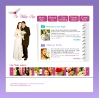 Dating & Wedding Website Template PR-0003-DAW