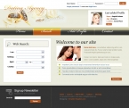 Dating & Wedding Website Template PREM-W0001-DAW
