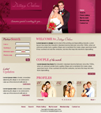 Dating & Wedding CSS Template RC-C0001-DAW